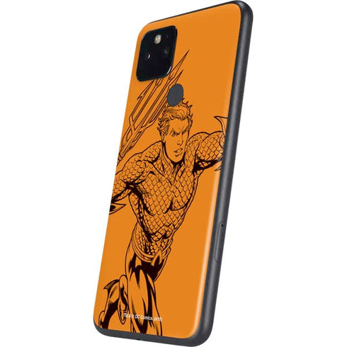 DC Comics Aquaman Comic Pop Google Pixel 5 Skin